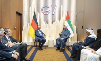 Präsident der Vereinigten Arabischen Emirate zu Staatsbesuch in Deutschland