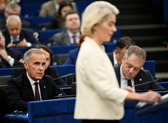 Kanadas Premier Carney hält Rede im EU-Parlament
