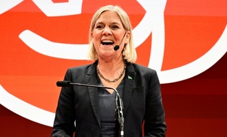 Oppositionelles Mitte-Links-Lager gewinnt Parlamentswahl in Schweden knapp
