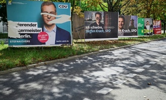 Berlin wählt neues Abgeordnetenhaus - CDU und Linkspartei ringen um Sieg
