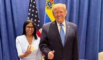 Trump und Venezuelas Übergangspräsidentin in New York erstmals zu Gespräch zusammengetroffen