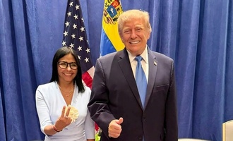Trump und Venezuelas Übergangspräsidentin in New York erstmals zu Gespräch zusammengetroffen