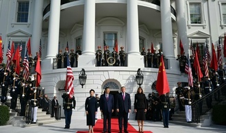 Xi von Trump im Weißen Haus empfangen