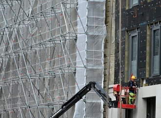 Auftragseinbruch für das Baugewerbe im Juli