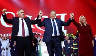 Wahlen in in Bosnien und Herzegowina zu zentralem Staatspräsidium und Parlamenten
