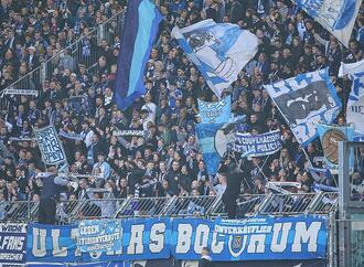 Hüpfverbot für Ostkurve im Bochumer Ruhrstadion