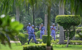 ''Kakerlaken''-Proteste: Indische Behörden schließen zentralen Park in Neu Delhi