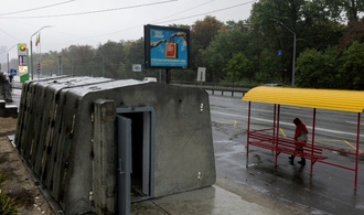 Ukraine: Behörden in Kiew richten mobile Luftschutzbunker ein