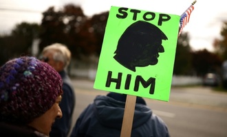 Landesweite Anti-Trump-Proteste vor wichtigen US-Kongresswahlen