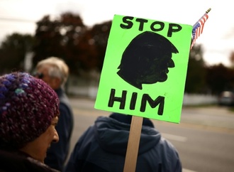 Landesweite Anti-Trump-Proteste vor wichtigen US-Kongresswahlen
