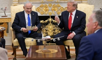 Kurz vor Wahl in Israel: Trump stellt sich demonstrativ hinter Netanjahu