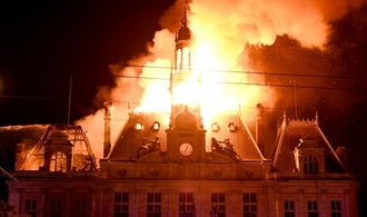 Rathausbrand in Limoges bei Unruhen: Linksradikaler festgenommen