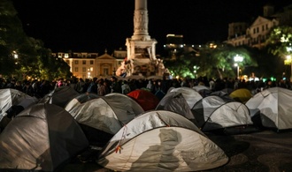 Polizei räumt in Lissabon Protestlager gegen Wohnungsnot - 55 Festnahmen