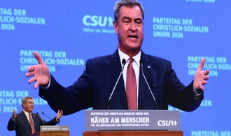 Söder auf CSU-Parteitag: ''Es geht jetzt um die Existenz der Volksparteien''
