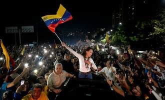 Nach Machados Rückkehr: Venezuelas Übergangspräsidentin wirft ihr ''Show'' vor