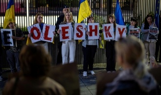 Begrenzte Waffenruhe in russisch besetzter ukrainischer Stadt Oleschky in Kraft getreten