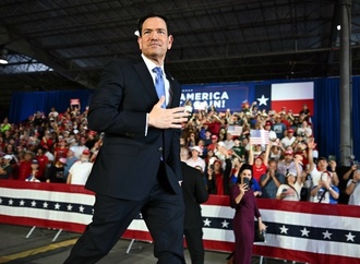 Kurz vor Midterms: Rubio begleitet Trump bei Wahlkampfauftritt in Texas