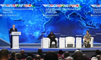 Putin umwirbt afrikanische Staaten bei Gipfel in Moskau