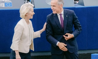 EU-Spitzen zu Gipfeltreffen in Kanada