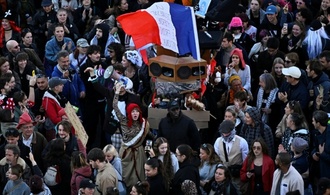 Hunderttausende demonstrieren in Frankreich - erneut gewaltsame Zusammenstöße